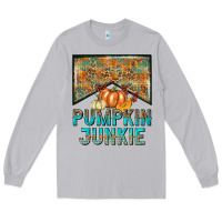 Moon Dust Pumpkin junkie Long Sleeve Tee - NancyCooperArtShop
