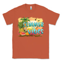 Copper summer vibes sunset and fruits Classic Tee - BarkalooDesign
