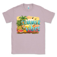 Lilac summer vibes sunset and fruits Classic Tee - BarkalooDesign