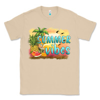 Mushroom summer vibes sunset and fruits Classic Tee - BarkalooDesign