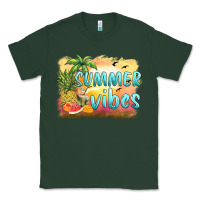 Sports Green summer vibes sunset and fruits Classic Tee - BarkalooDesign