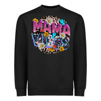 Black Mama vibes Mother's Day Heavyweight Sweatshirt - CowGirlArtShop