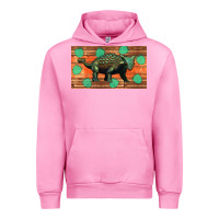 Fuchsia Pink ankylosaurus sippy cup Urban Hoodie - Artiststas
