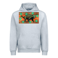Heather Grey ankylosaurus sippy cup Urban Hoodie - Artiststas
