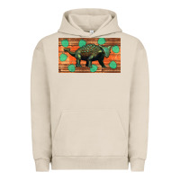 Pigment French Oak ankylosaurus sippy cup Urban Hoodie - Artiststas