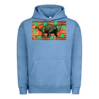 Pigment Pebble Blue ankylosaurus sippy cup Urban Hoodie - Artiststas