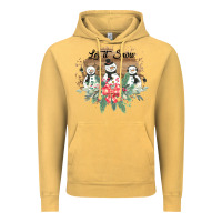 Vintage Mustard Let it snow Vintage Hoodie - Bettercallsaul