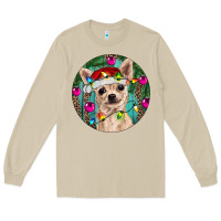 Mushroom Christmas Chihuahua Long Sleeve Tee - RanaPortraitStore