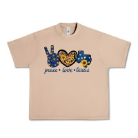 Burro Peace Love Texas Urban Heavy Tee - Bettercallsaul