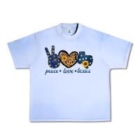 Grape Ice Peace Love Texas Urban Heavy Tee - Bettercallsaul