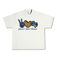 Pistachio Peace Love Texas Urban Heavy Tee - Bettercallsaul