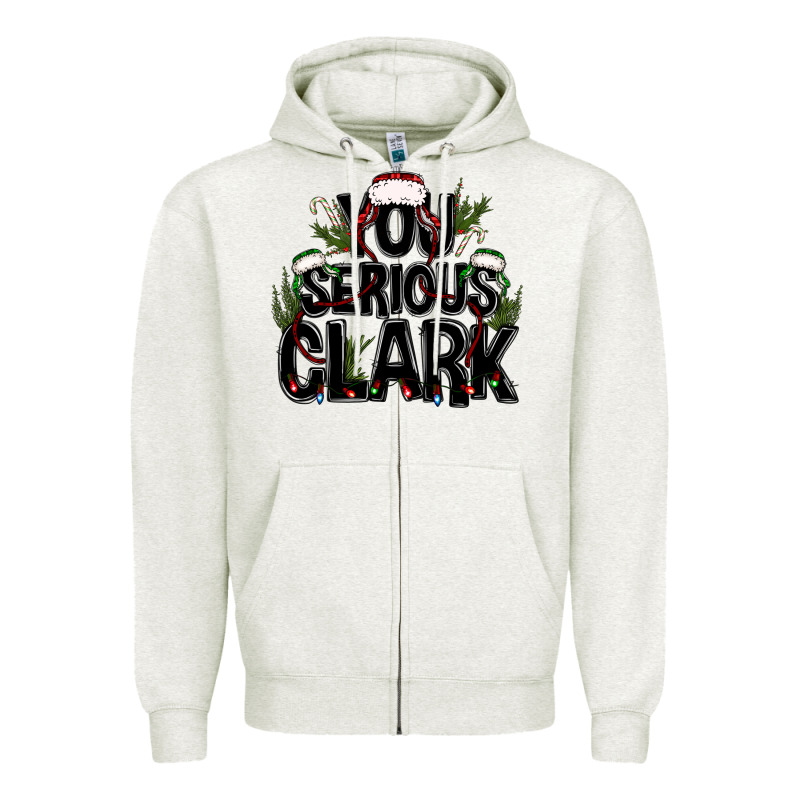 You Serious Clark Black Bbs Zipper Hoodie by BundleAndBundleShop | Teevron