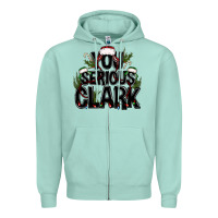 Seafoam you serious clark black bbs Zipper Hoodie - BundleAndBundleShop