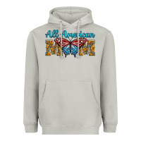 Moon Dust All American Mom Butterfly Heavyweight Hoodie - LillyAllenDesigns