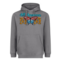 Storm All American Mom Butterfly Heavyweight Hoodie - LillyAllenDesigns