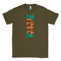 Army Green western tooled leather sunflower turquoise gemstone pen wrap 1 Classic Tee - Jasminsmagicworld