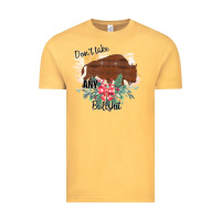 Vintage Mustard Take No Bull Floral Rodeo Vintage Tee - Bettercallsaul