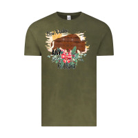 Vintage Olive Take No Bull Floral Rodeo Vintage Tee - Bettercallsaul