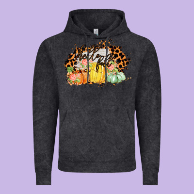 Hello Fall Vintage Hoodie Designed By Bettercallsaul