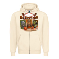 Sandshell basketball dad Zipper Hoodie - FaDigitalArtStudio