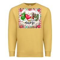Antique Gold Joly Nurse Premium Sweatshirt - CowhideDigitalArt