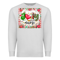 Dove Grey Joly Nurse Premium Sweatshirt - CowhideDigitalArt