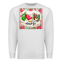 Oatmeal Heather Joly Nurse Premium Sweatshirt - CowhideDigitalArt