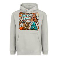 Moon Dust Fall Autumn Leopard Nana Heavyweight Hoodie - LillyAllenDesigns