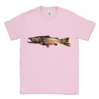 Bubblegum Pink Steelhead Trout Classic Tee - LillyAllenDesigns