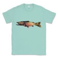 Seafoam Steelhead Trout Classic Tee - LillyAllenDesigns