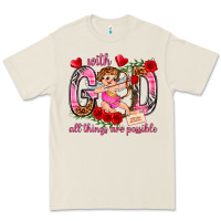 Bone with god all things are possible Premium Tee - NancyCooperArtShop