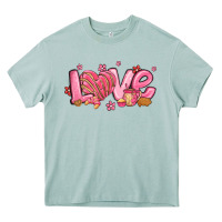 Arona love mexican conchas valentines day Heavy Core Tee - MaliasSmallBusiness