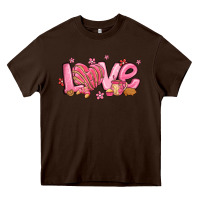 Love Mexican Conchas Valentines Day Heavy Core Tee | Teevron