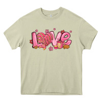 Mossy love mexican conchas valentines day Heavy Core Tee - MaliasSmallBusiness
