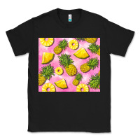 Black pink pineapple Classic Tee - BarkalooDesign