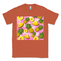 Copper pink pineapple Classic Tee - BarkalooDesign