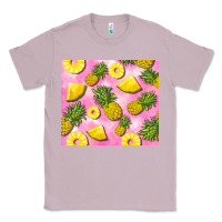 Lilac pink pineapple Classic Tee - BarkalooDesign