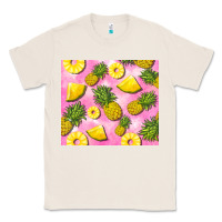 Natural pink pineapple Classic Tee - BarkalooDesign