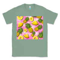 Sage pink pineapple Classic Tee - BarkalooDesign