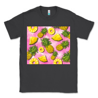 Smoke pink pineapple Classic Tee - BarkalooDesign