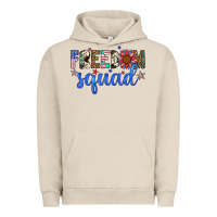 Pigment French Oak freedom squad Urban Hoodie - Artiststas