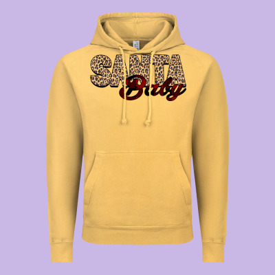 Santa Baby Vintage Hoodie Designed By Bettercallsaul
