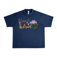 Navy Blessed Teacher Urban Heavy Tee - Bettercallsaul