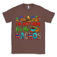Chestnut I'm just here for the nachos Classic Tee - RanaPortraitStore