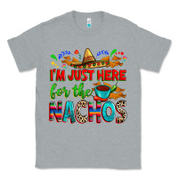 Heather Grey I'm just here for the nachos Classic Tee - RanaPortraitStore