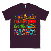 Plum I'm just here for the nachos Classic Tee - RanaPortraitStore
