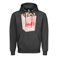 Charcoal Heather Peanuts Zipper Hoodie - FaDigitalArtStudio