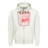 Oatmeal Heather Peanuts Zipper Hoodie - FaDigitalArtStudio