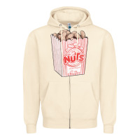 Sandshell Peanuts Zipper Hoodie - FaDigitalArtStudio