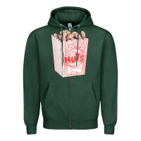 Sports Green Peanuts Zipper Hoodie - FaDigitalArtStudio